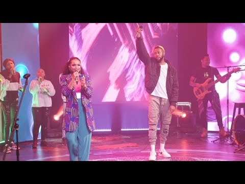 Ada Ehi: Never Go Down ft. Limoblaze (Live video and lyrics)