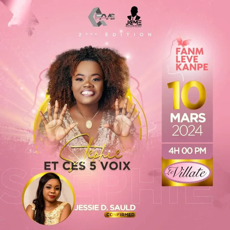 A Magical Evening Ahead With The 5 Exceptional Voices Of Stephie Pierre!