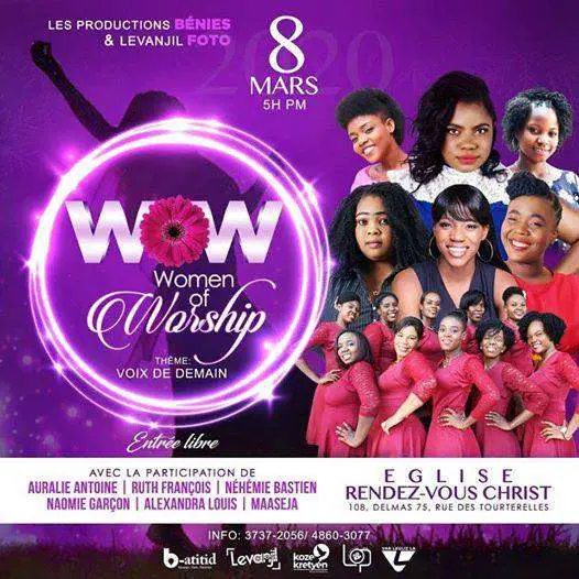  The #voices of #tomorrow;  the #new #theme of the #WOW (Women Of Worship) concert
