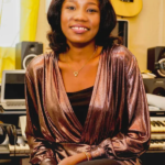 Marthe ABEL, a native of Capoise who sings the Glory of God with her extraordinary voice.