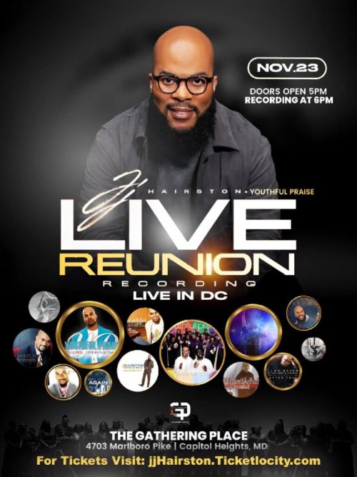 JJ Hairston Partners with Motown Gospel for 25th Anniversary Reunion