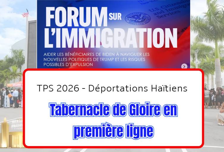 TPS 2026 - Haitian deportations: legal strategies and religious mobilization