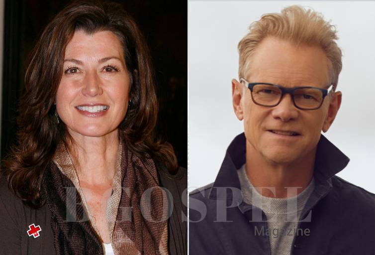 Amy Grant and Steven Curtis Chapman in the spotlight
