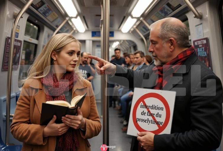 preach in the metro divides France
