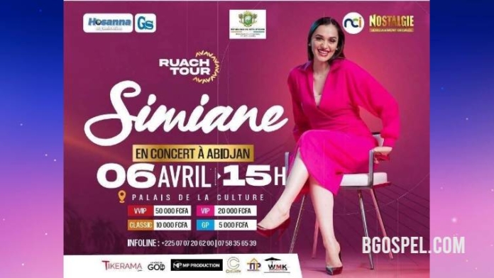 Simiane Music in concert in Abidjan on April 6