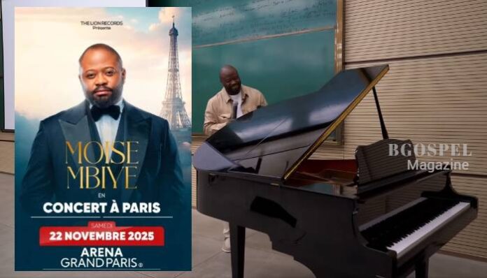 Pasteur Moïse Mbiye offers a piano to Ina Kinshasa and becomes ambassador
