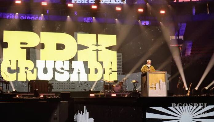 35,000 gathered and 3,200 conversions in Portland

