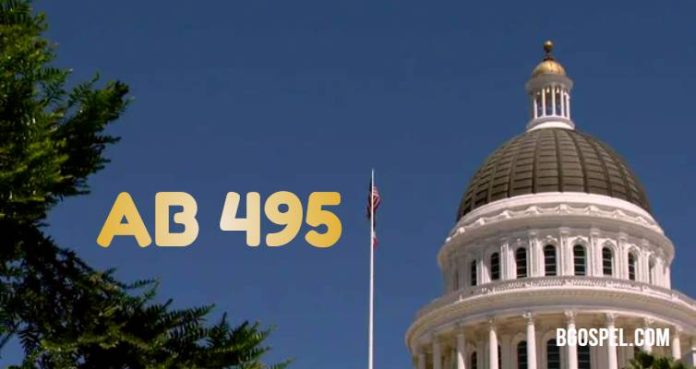AB law 495 - The battle of parental and religious rights in California
