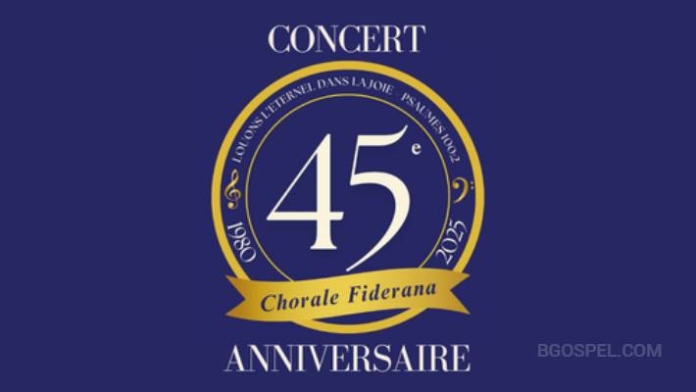 Fiderana choral birthday concert - 45 years Fpma Paris Longjumeau
