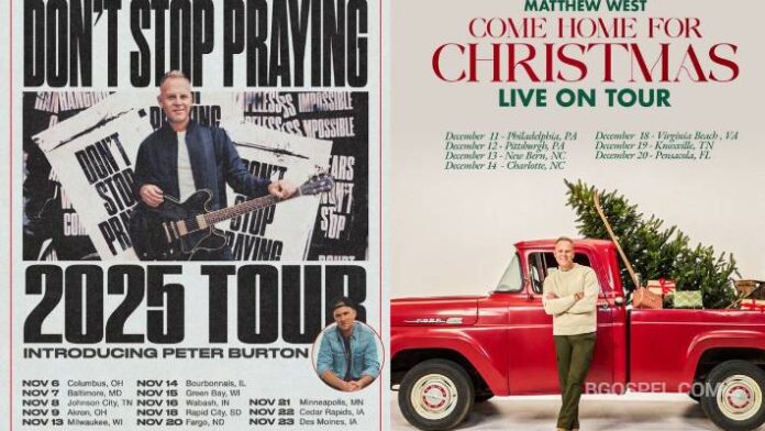 Matthew West – Don't Stop Praying + Come Home For Christmas Tours
