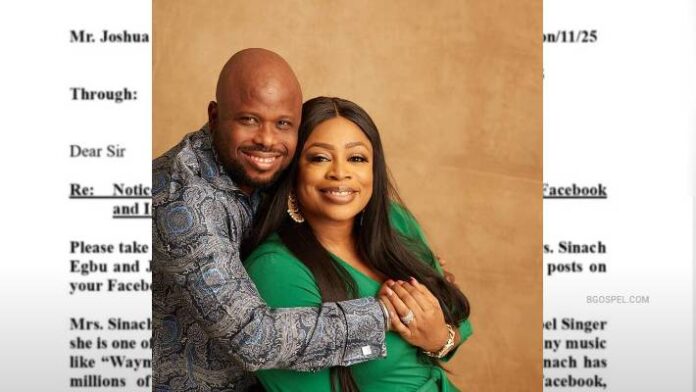 Sinach - divorce rumors and formal notice
