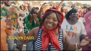 Jekalyn Carr "I AM HAPPY " (Official Music)