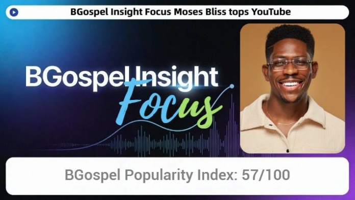BGospel Insight Focus Moses Bliss tops YouTube with With My Name