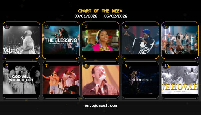 Live Gospel Chart: John Wilds Claims #1 Spot Jan 30 - Feb 5, 2026