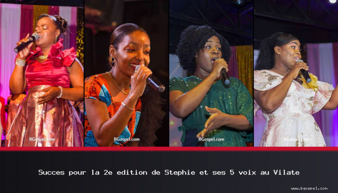 Success for the 2nd edition of Stephie and her 5 voices at Vilate