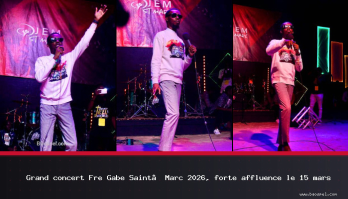 Grand concert Fre Gabe Saint‑Marc 2026, large attendance on March 15
