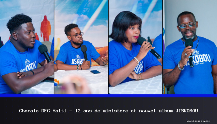 DEG Haiti Choir - 12 years of ministry and new album JISKOBOU
