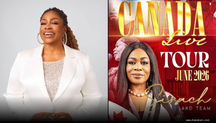 Sinach in concert in Canada 2026
