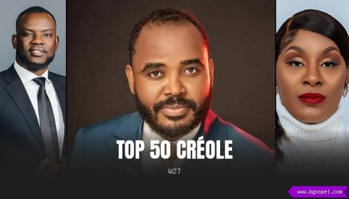 Delly Benson - 9 weeks at the top of the Top 50 Creole
