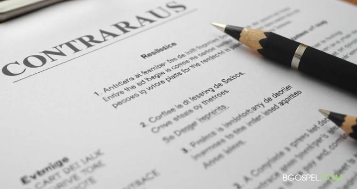 What are the types of contracts in the music industry?